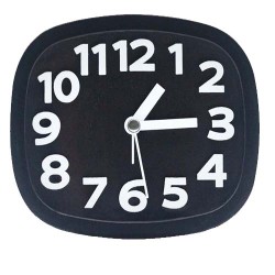 Analog Saat Güvenli Kamera ip