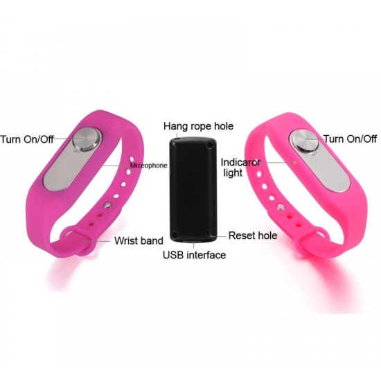 Bileklik Ses Kayıt Cihazı