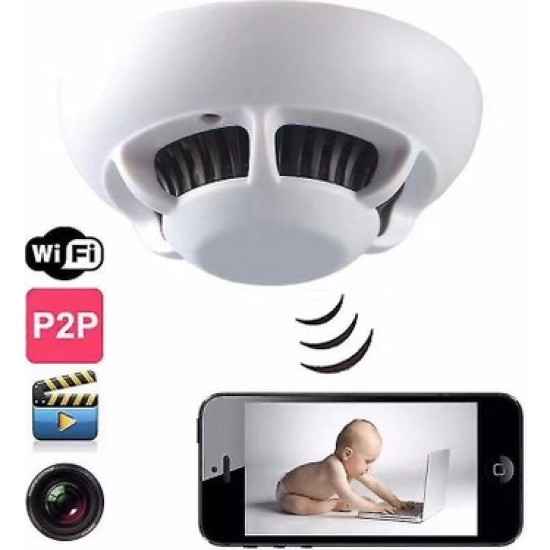 Duman Dedektörü Kablosuz Kamera