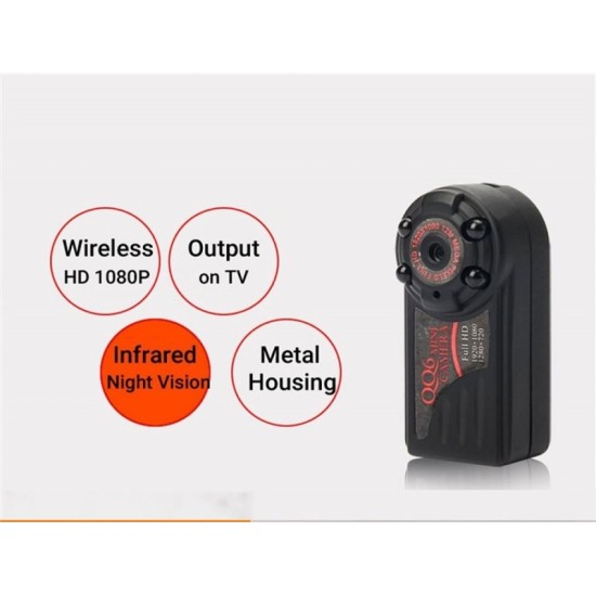 QQ6 Full HD 1080p Mini Güvenli Kamera