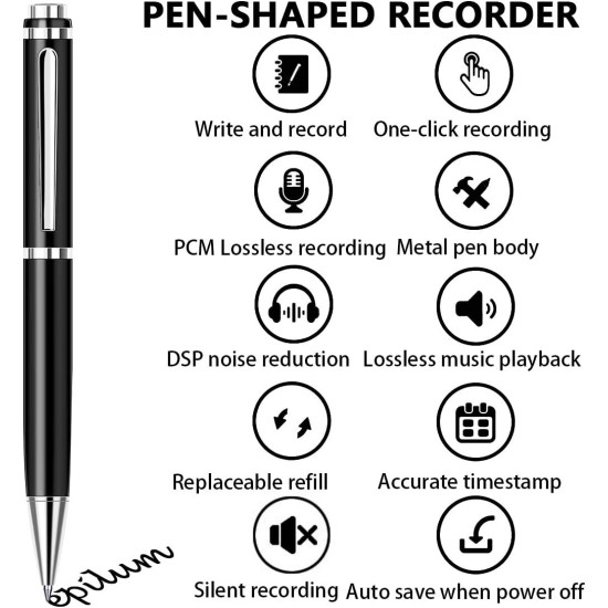 Kalem ses kayıt cihazı HD