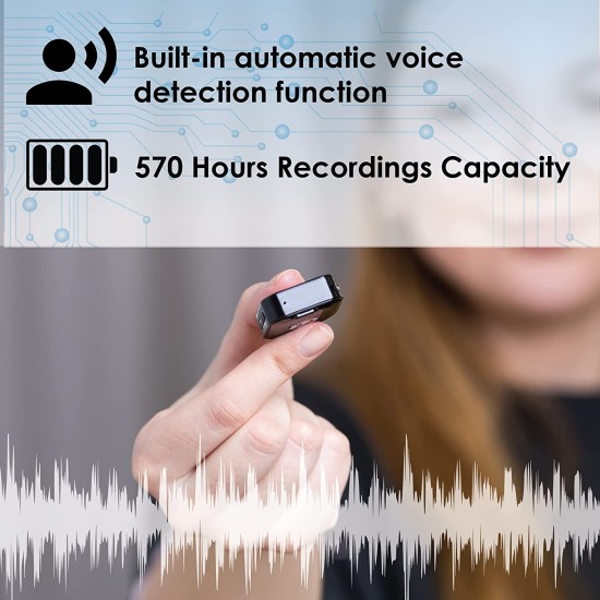 Mini Ses Kayıt Cihazı 280 Saat