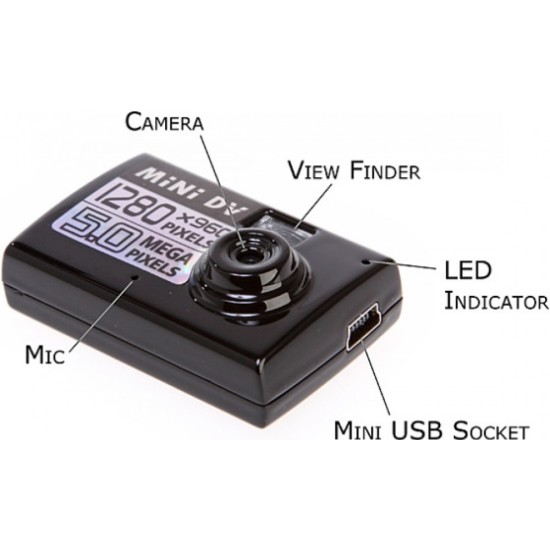 Süper Mini Güvenli Kamera