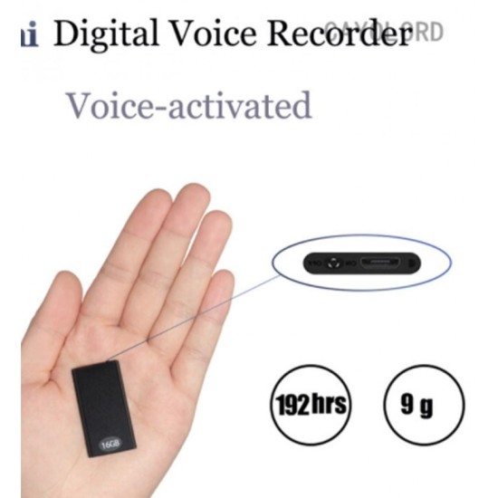 Ultra Slim Ses Kayıt Cihazı