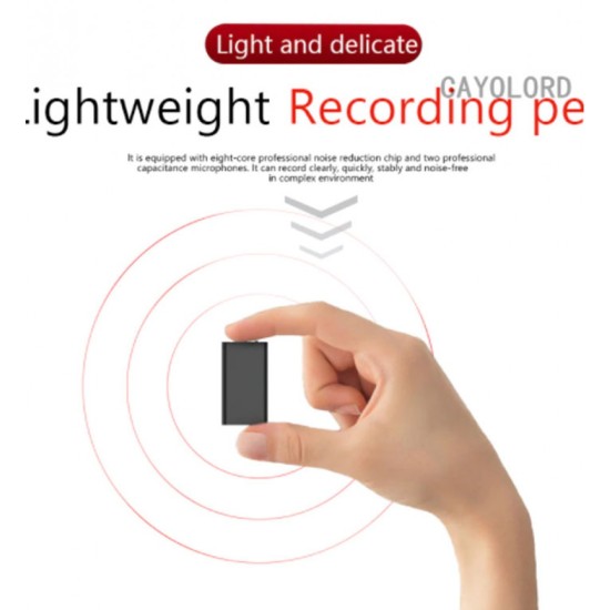 Ultra Slim Ses Kayıt Cihazı