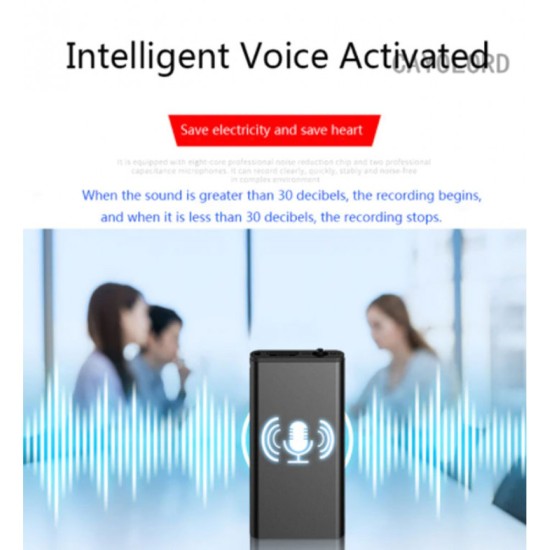 Ultra Slim Ses Kayıt Cihazı