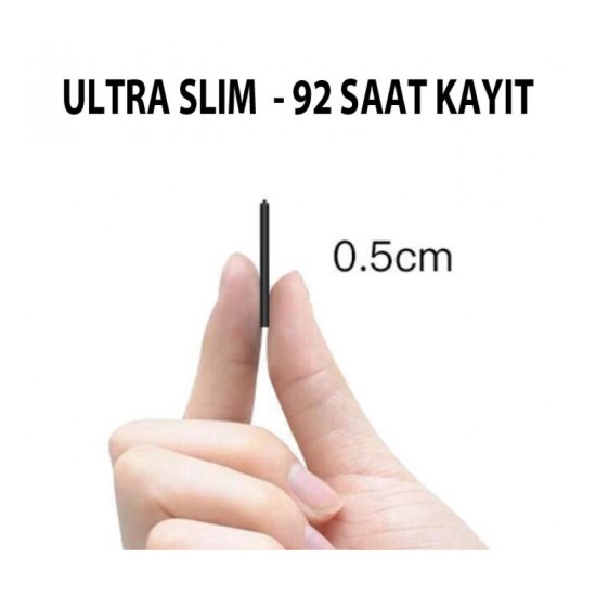 Ultra Slim Ses Kayıt Cihazı