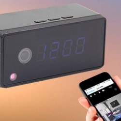 Wifi Güvenli Kamera - Masa Saati