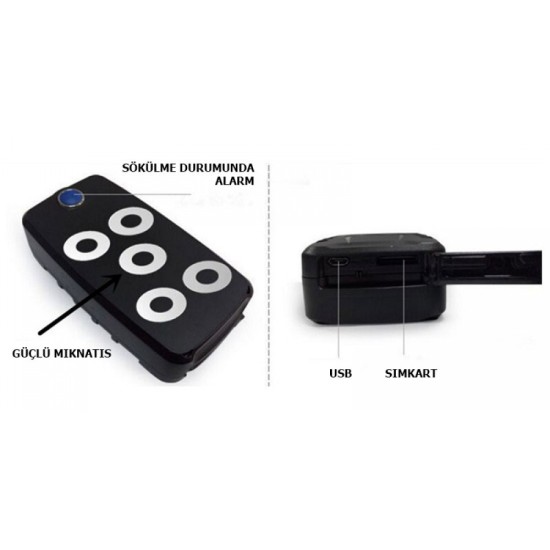 Mıknatıslı Araç Takip Cihazı X009